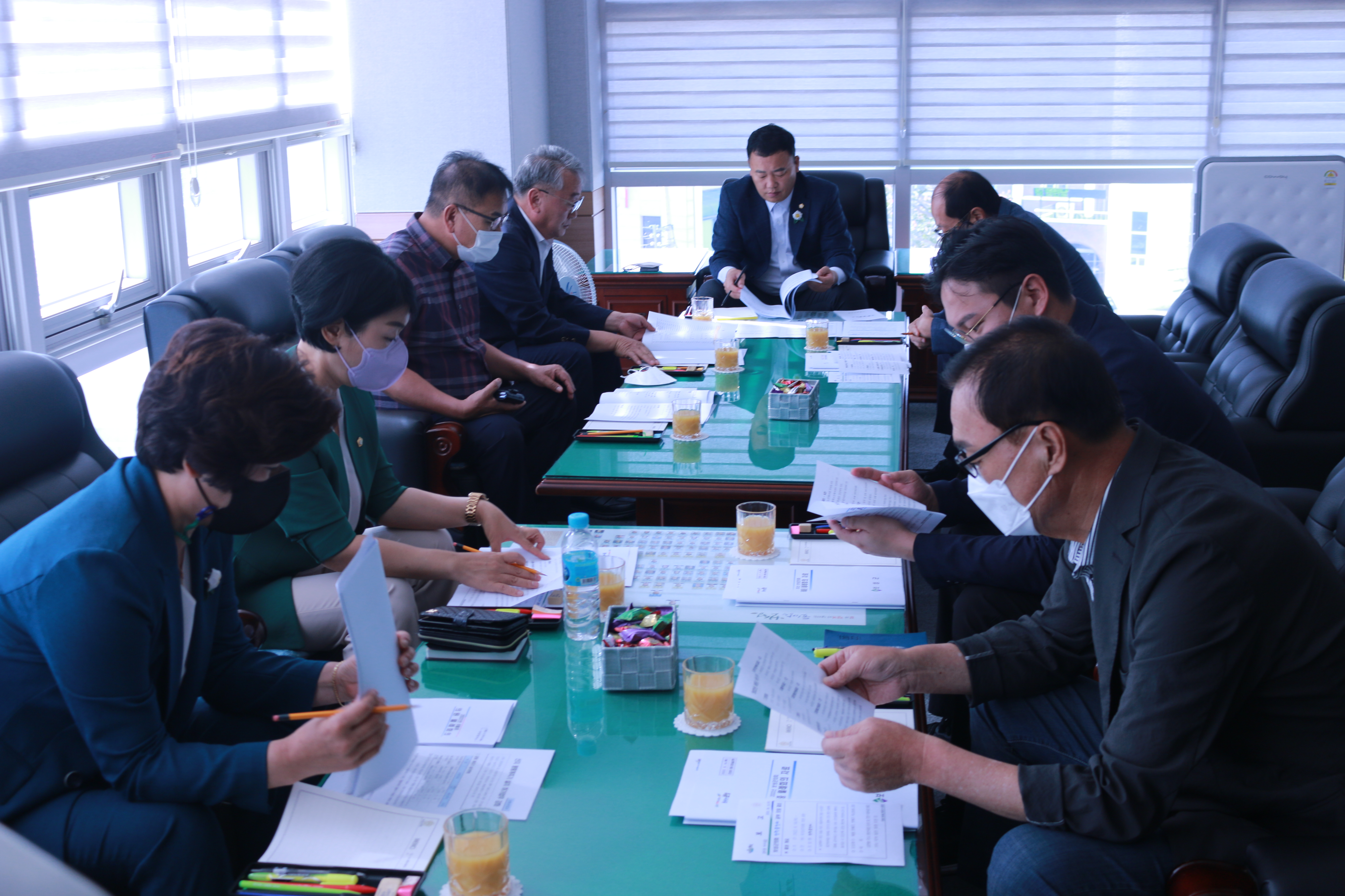 8월중 의원 월례회의 1