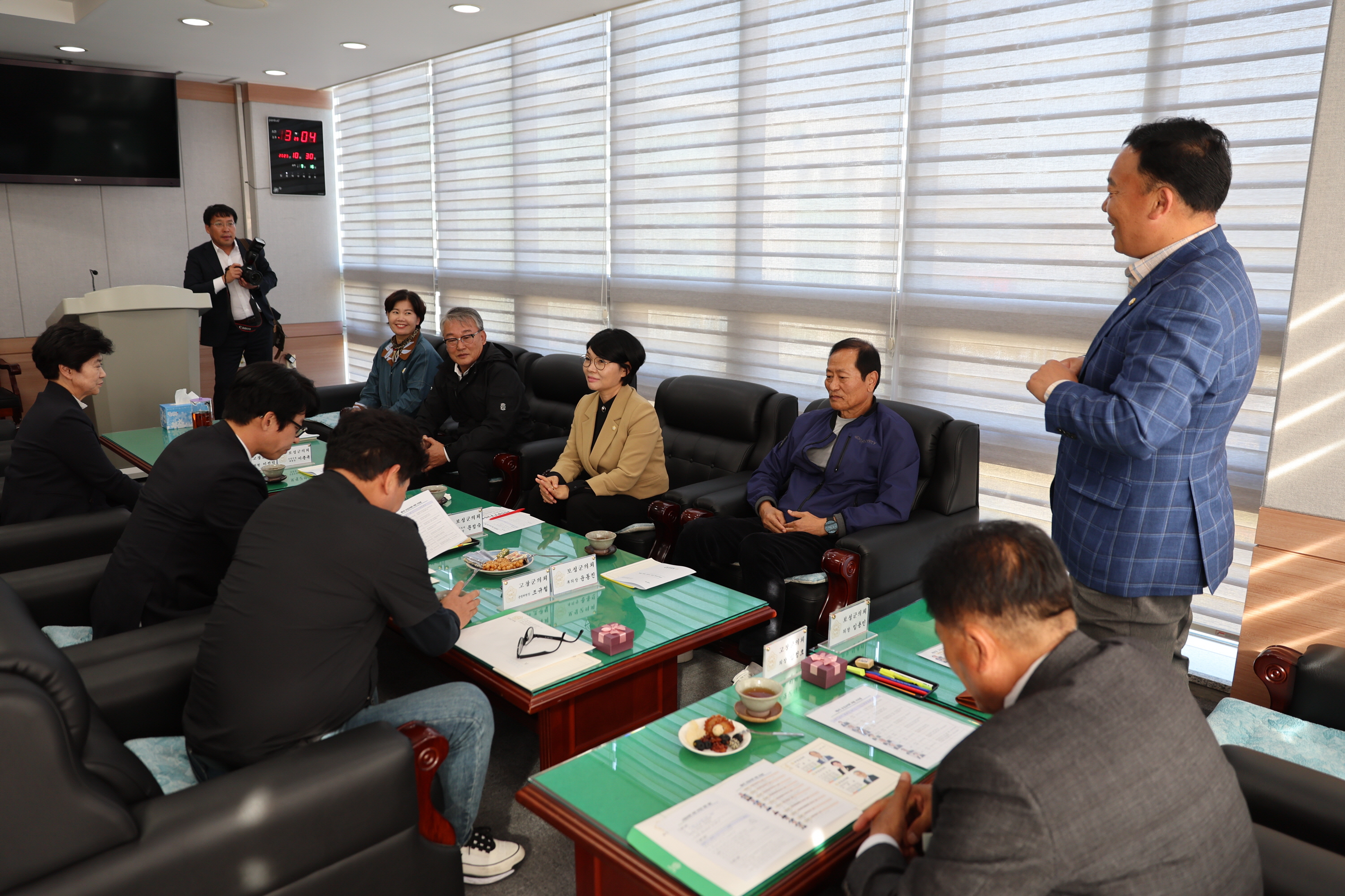 전북 고창군의회 방문 1