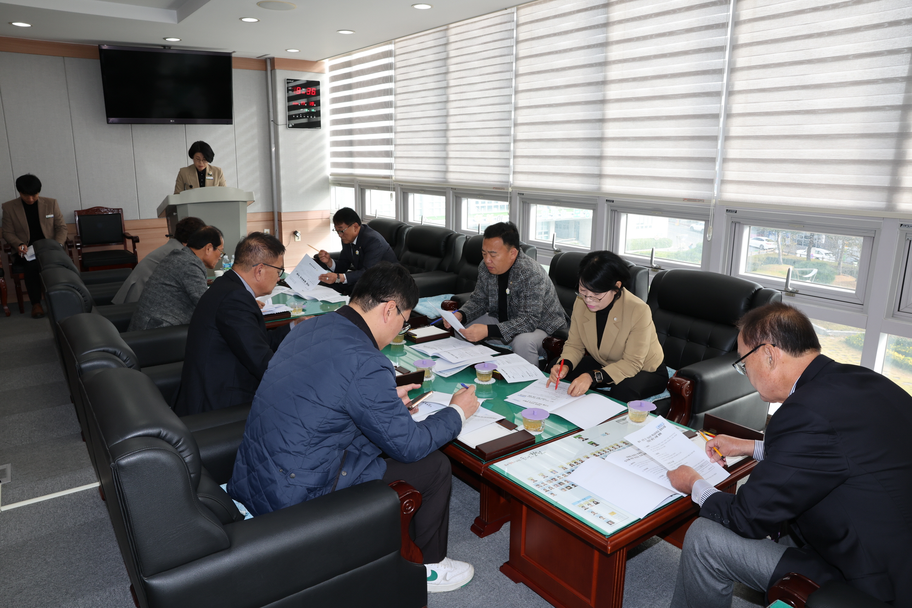 11월중 의원 월례회의 2