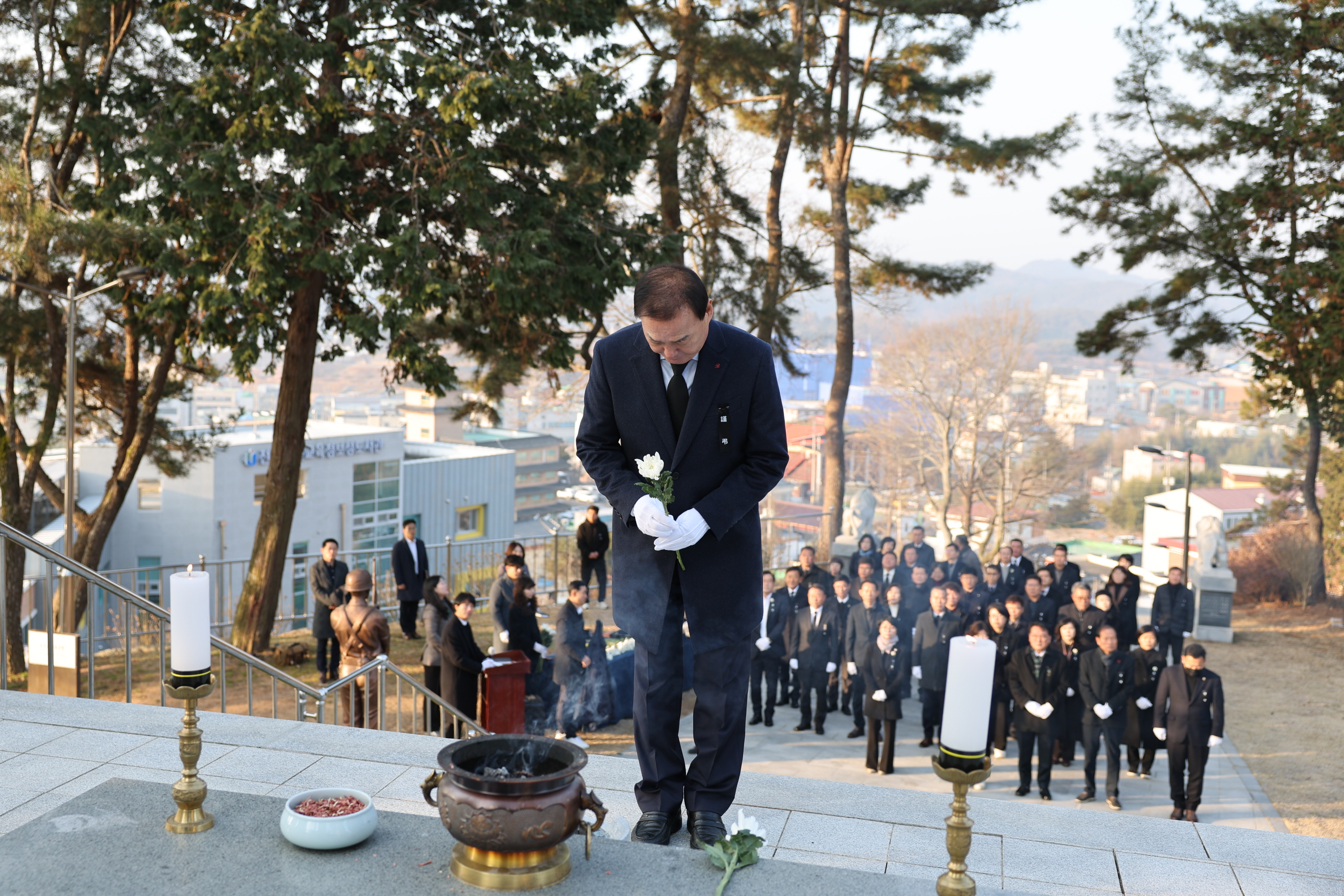 신년 현충탑 참배 1