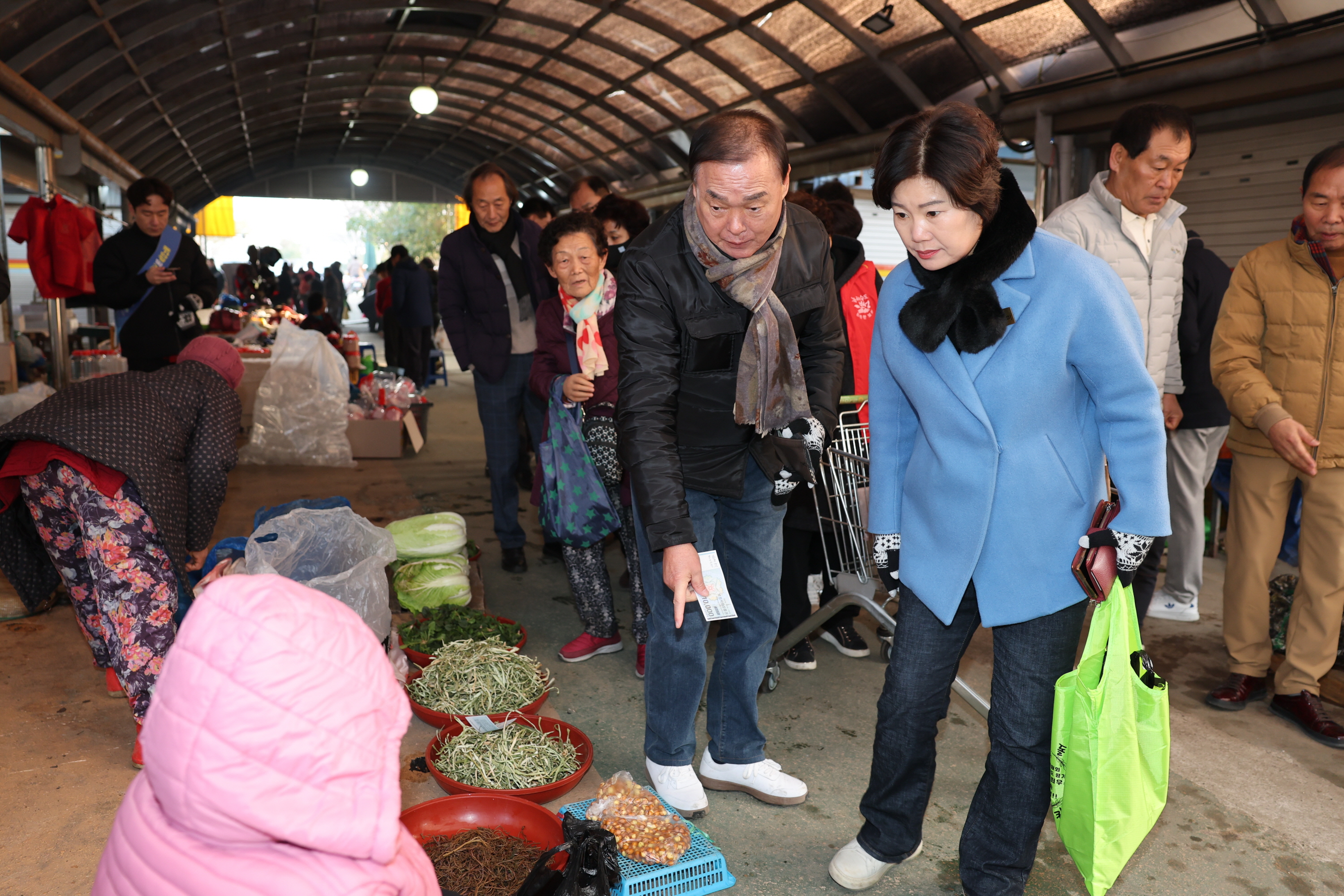 설맞이 전통시장 장보기 행사 - 조성 5일시장 2