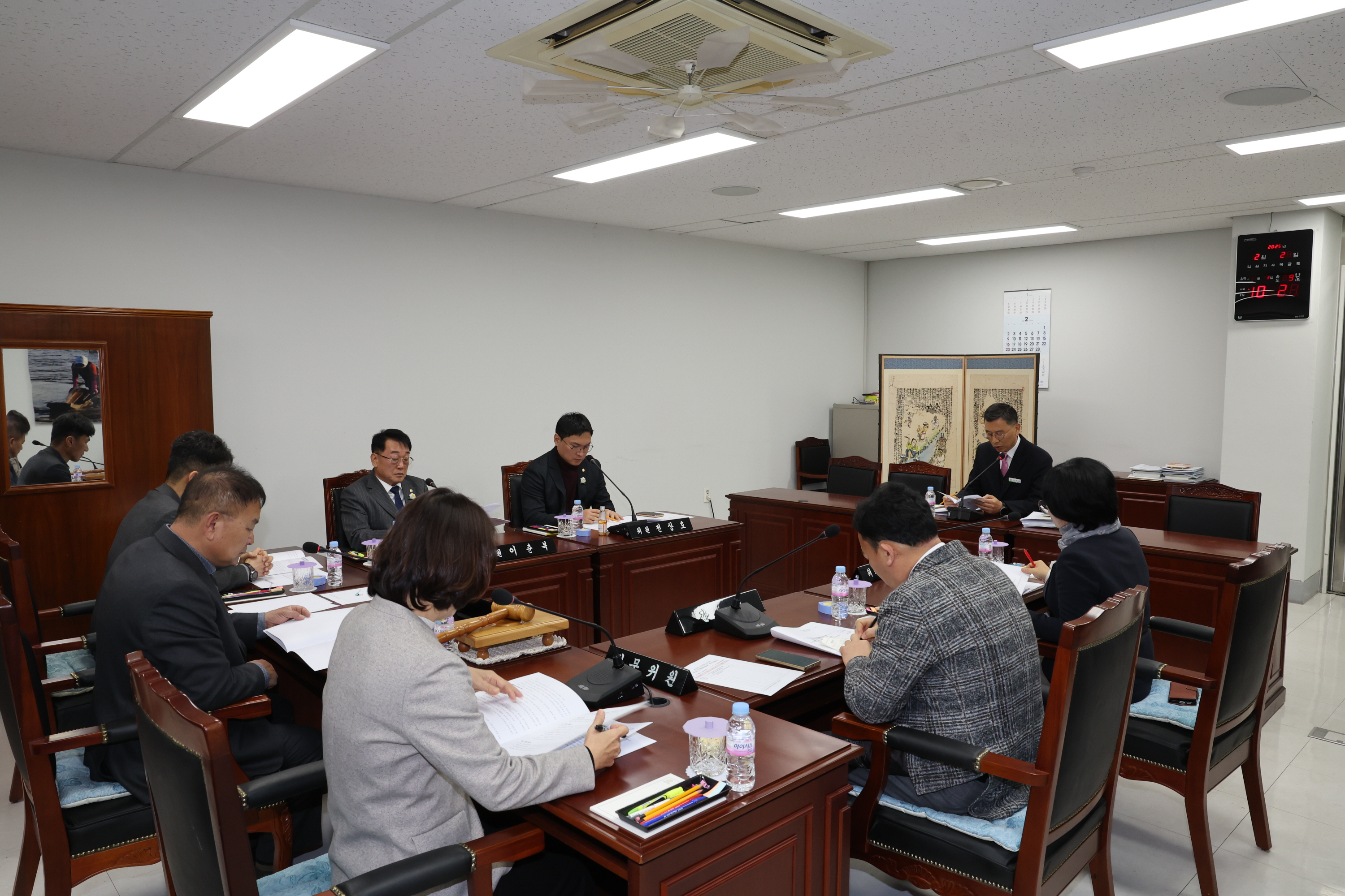 제310회 임시회 개회식 및 결의문 낭독 5