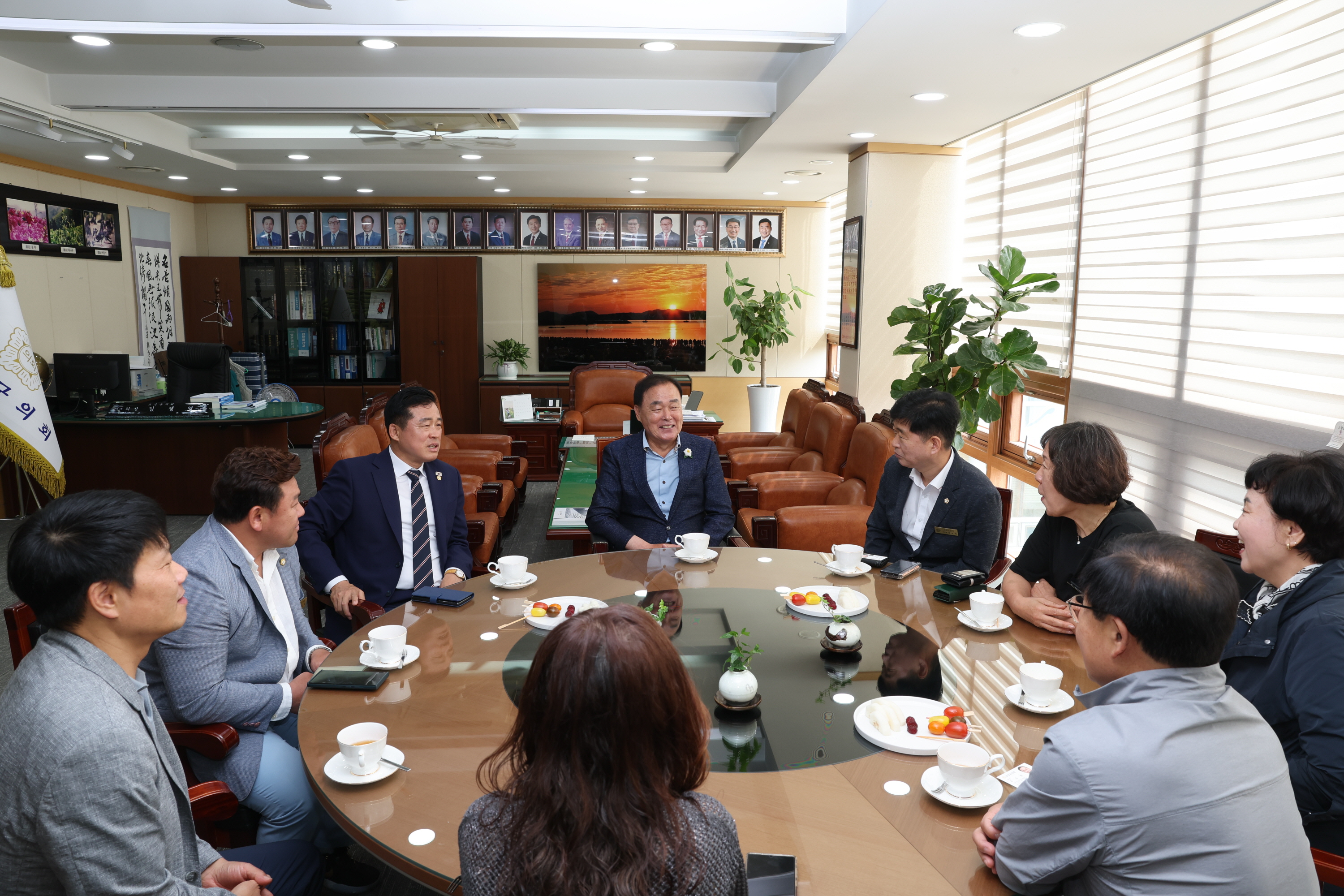 노원구의회 보성군 방문 및 대한노인회 보성군지회장 이·취임식 1