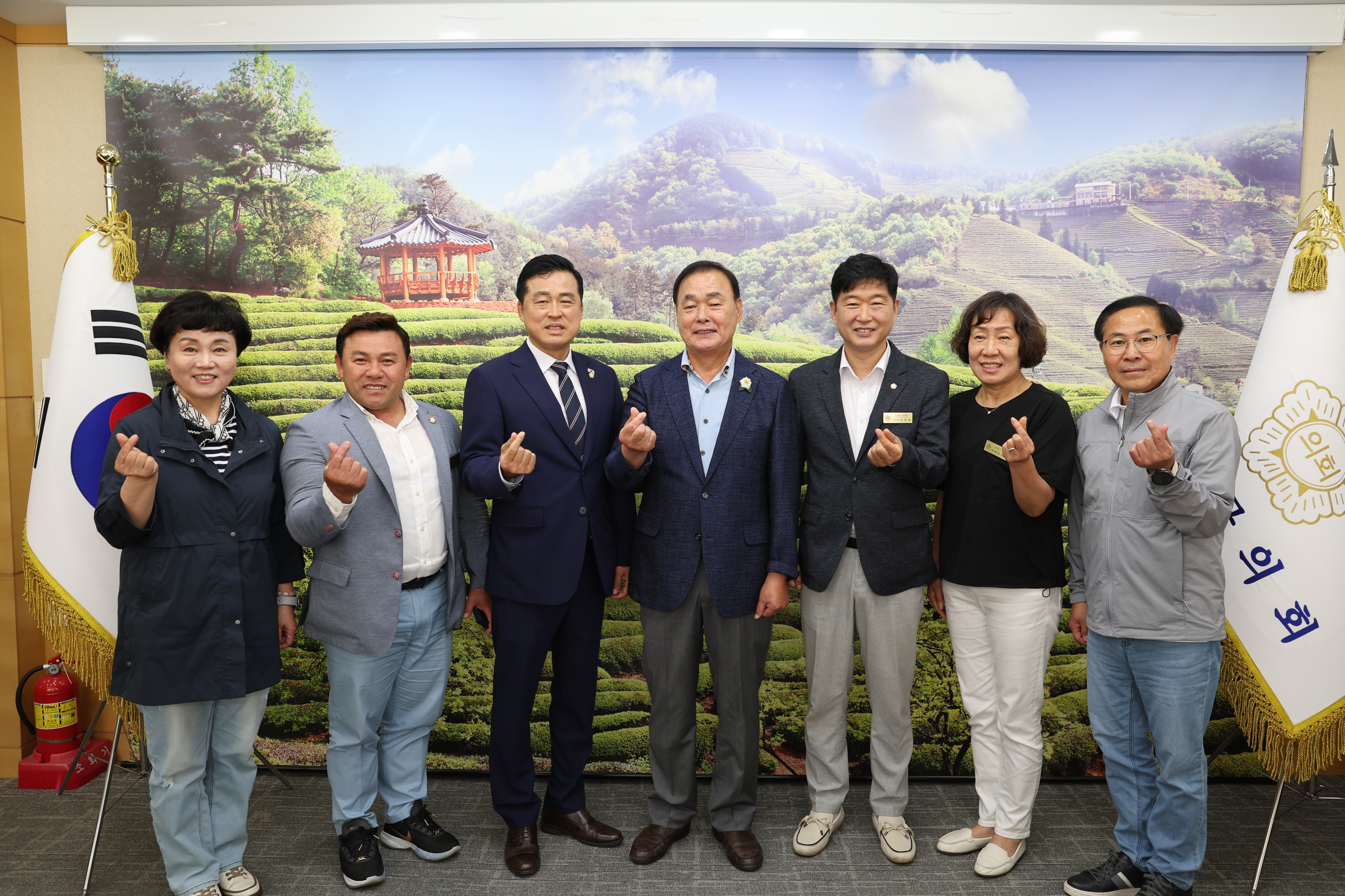 노원구의회 보성군 방문 및 대한노인회 보성군지회장 이·취임식 2