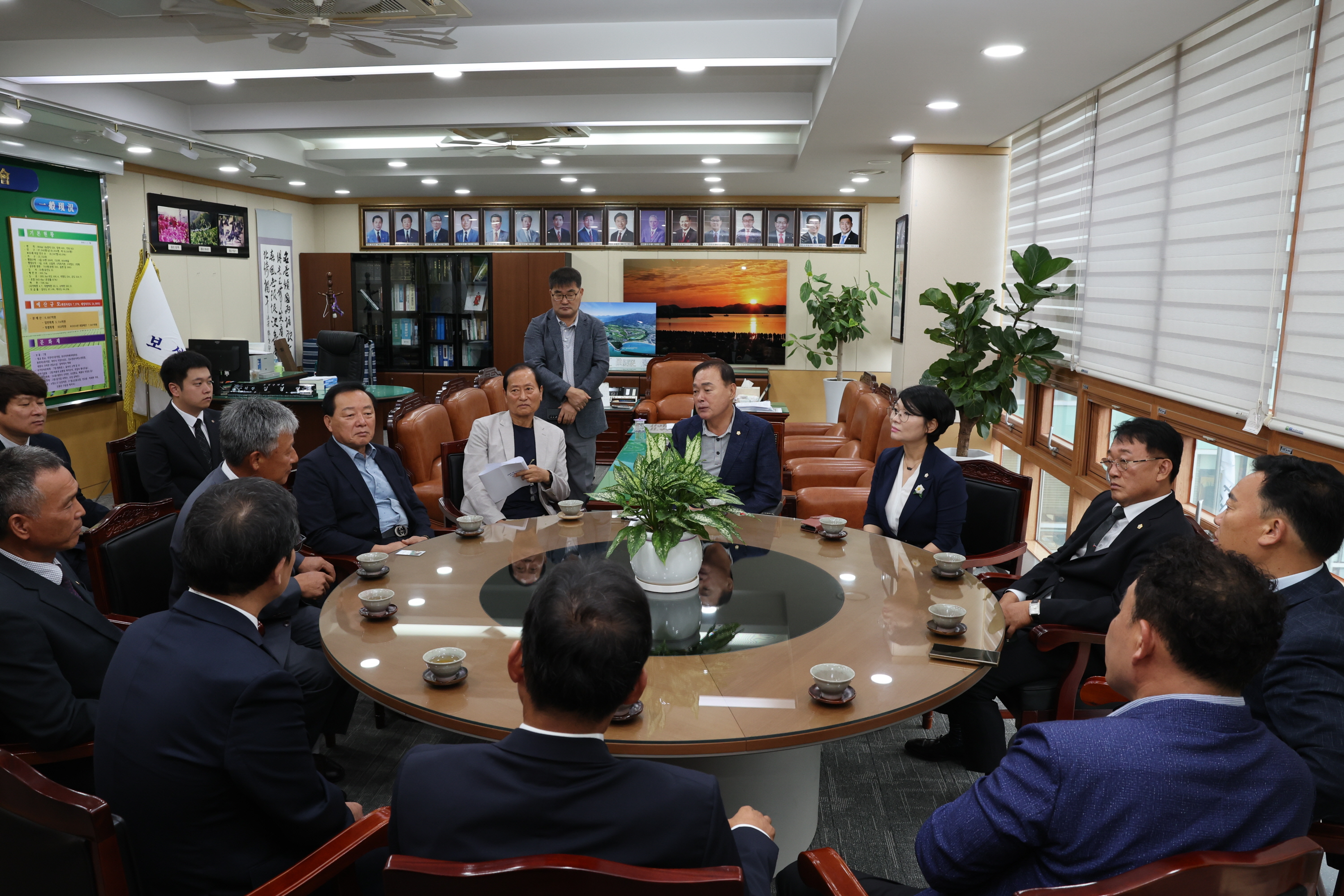 보성군 사회단체협의회 간담회 및 7월 중 의원 월례회의 2