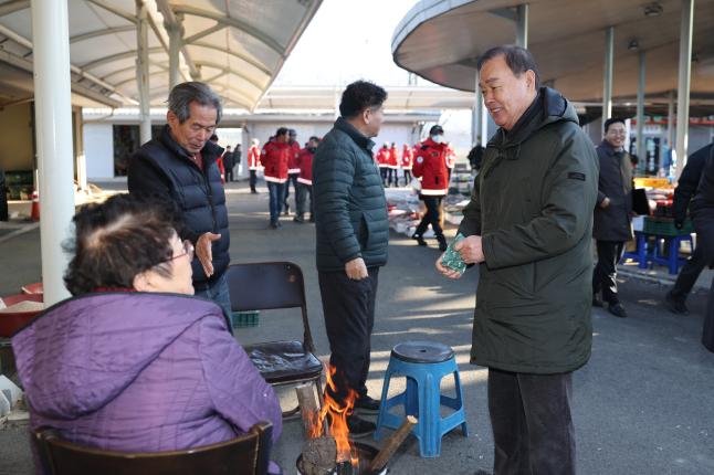 설 명절맞이 전통시장 장보기 행사