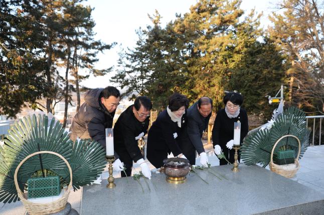 신년 현충탑 참배 2