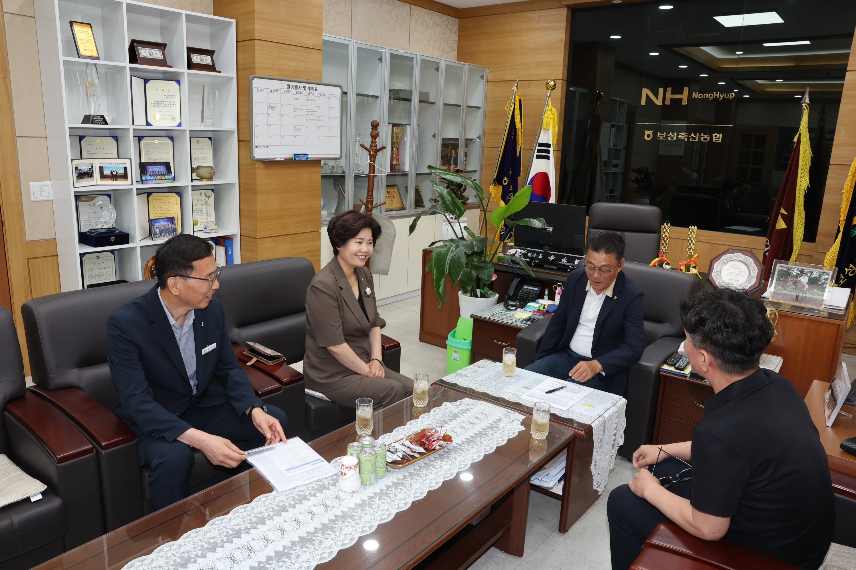 김경미 의장님 보성군 기관·단체 방문  4