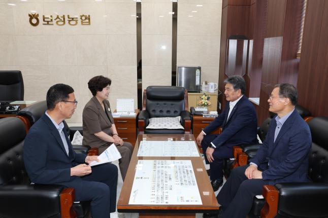 김경미 의장님 보성군 기관·단체 방문  3