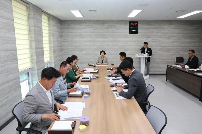 7월중 의원 월례회의