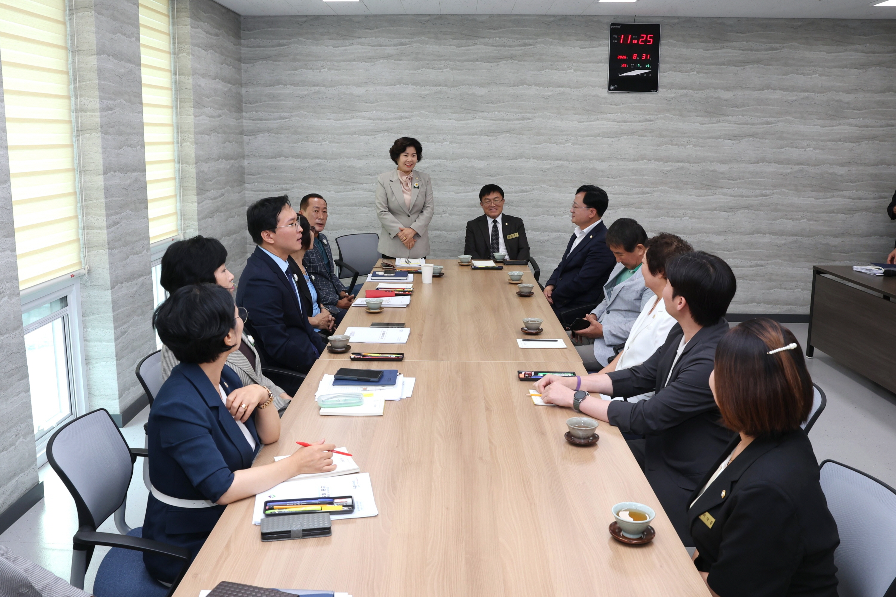 강진군의회 우리군의회 방문 1