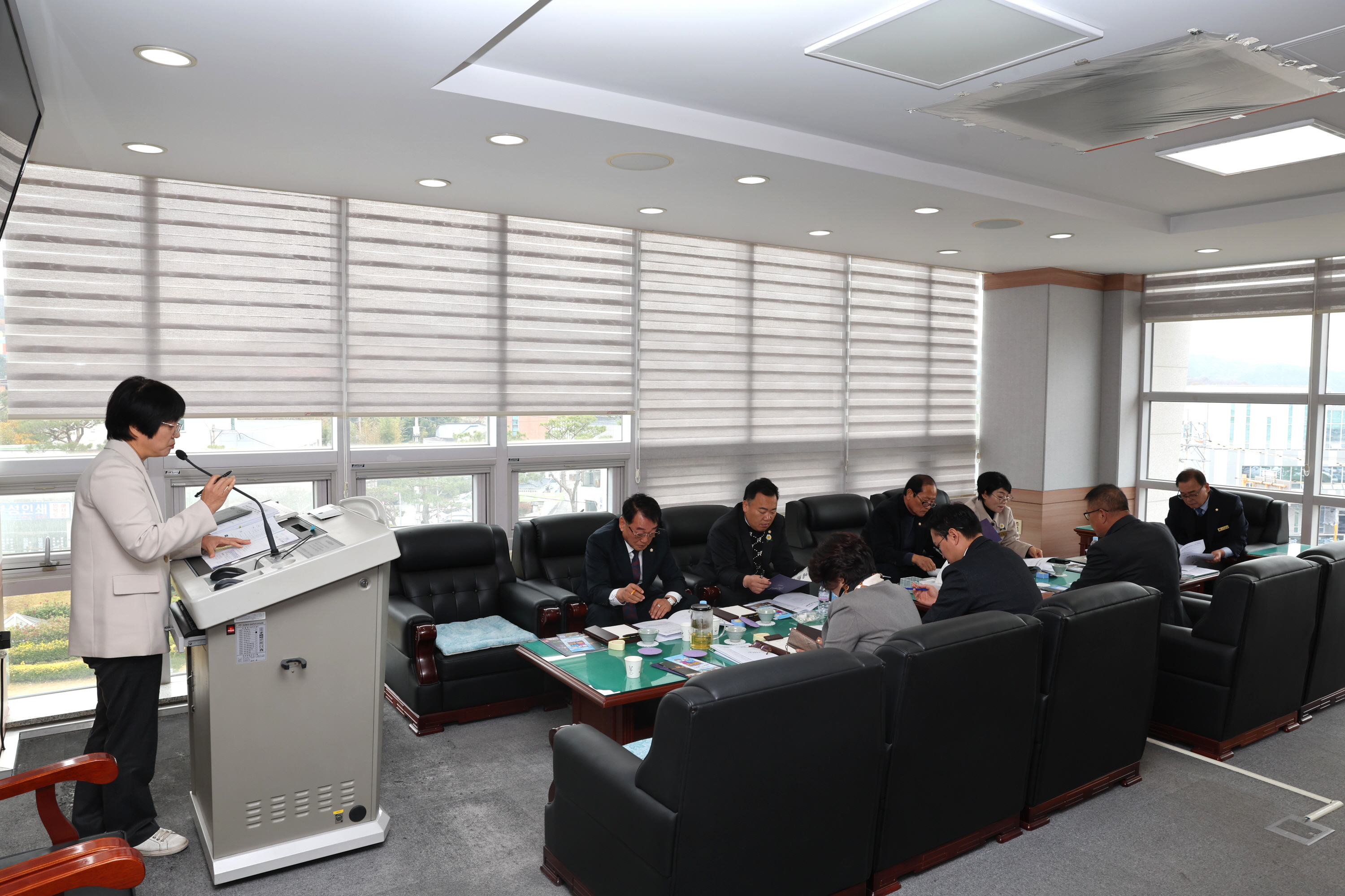 보성군의회 2025 하반기 청렴교육 및 11월중 의원 월례회의 1