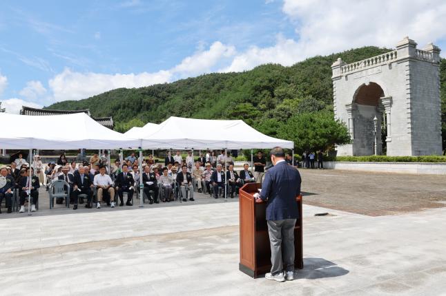 2025년 8월 29일 대원 김중채 선생 흉상 제막식 2