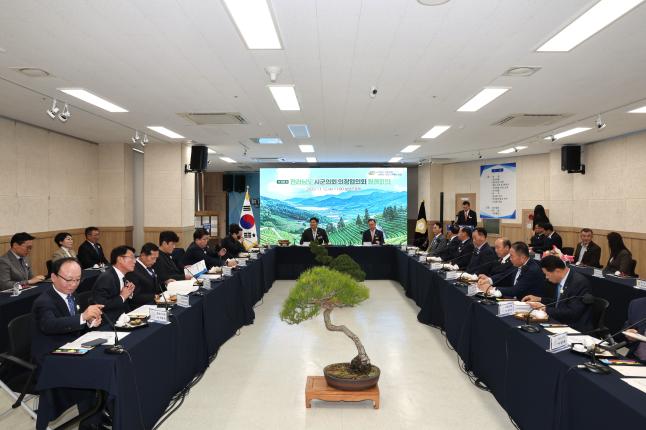 제308회 전라남도 시·군 의회 의장협의회 회의