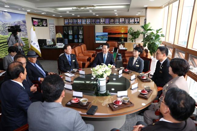 전라남도지사 보성군의회 방문 2