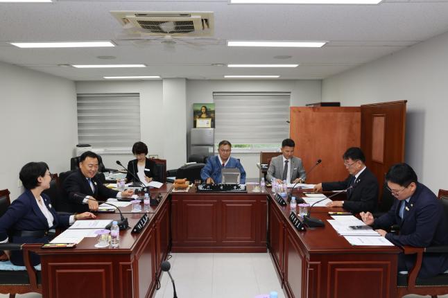 2025년 9월 1일 제314회 임시회 2