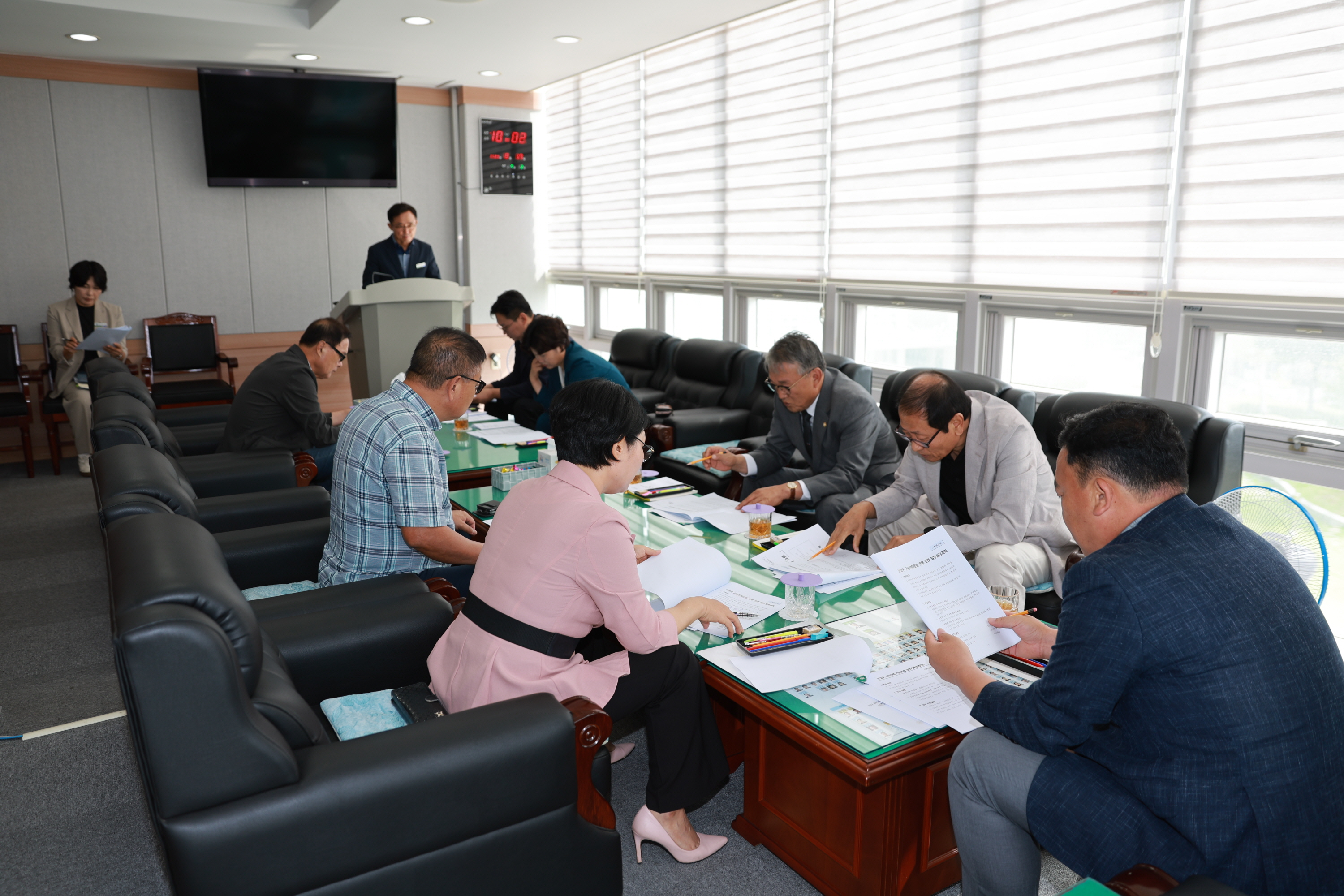 8월중 의원월례회의 2