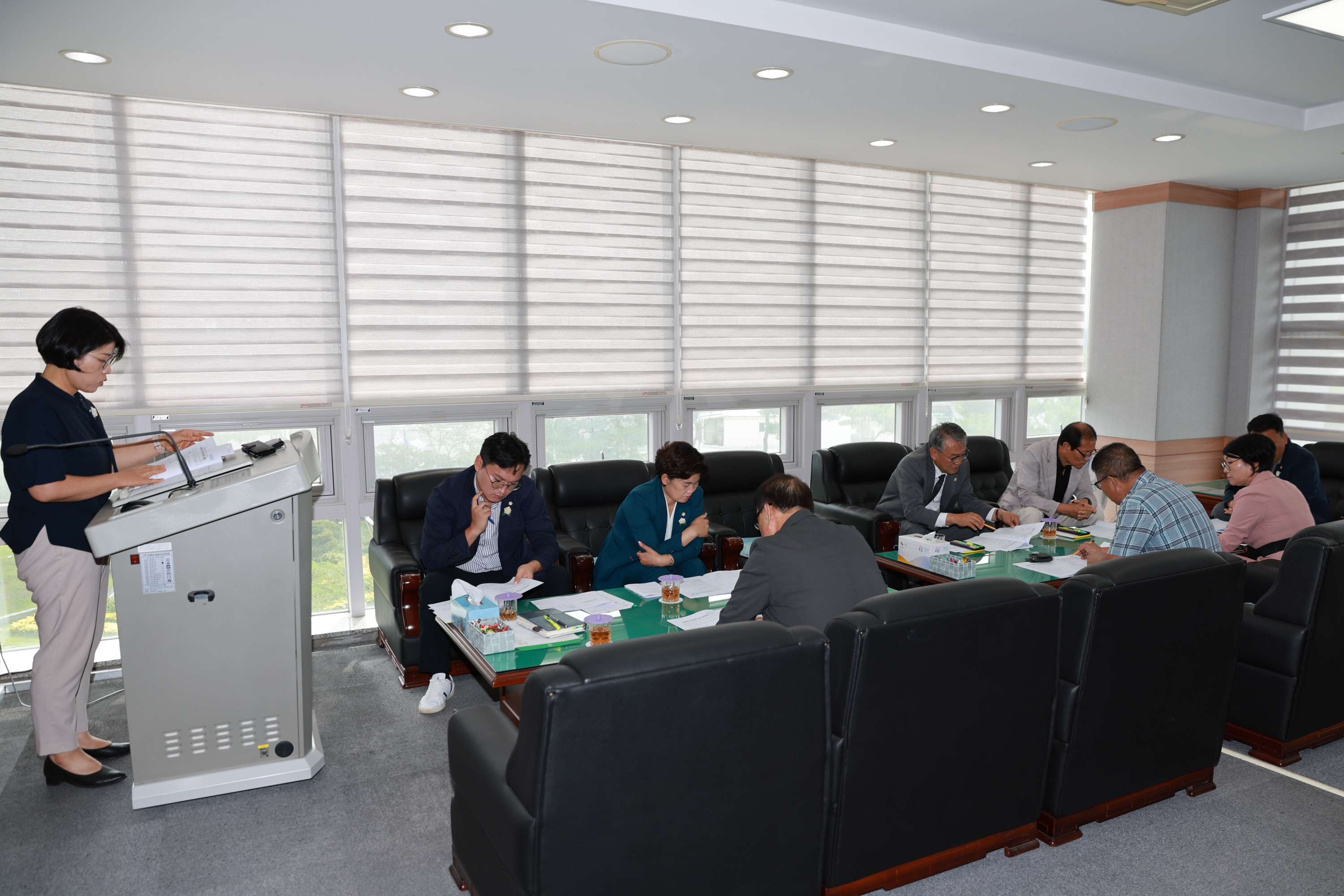 8월중 의원월례회의 4