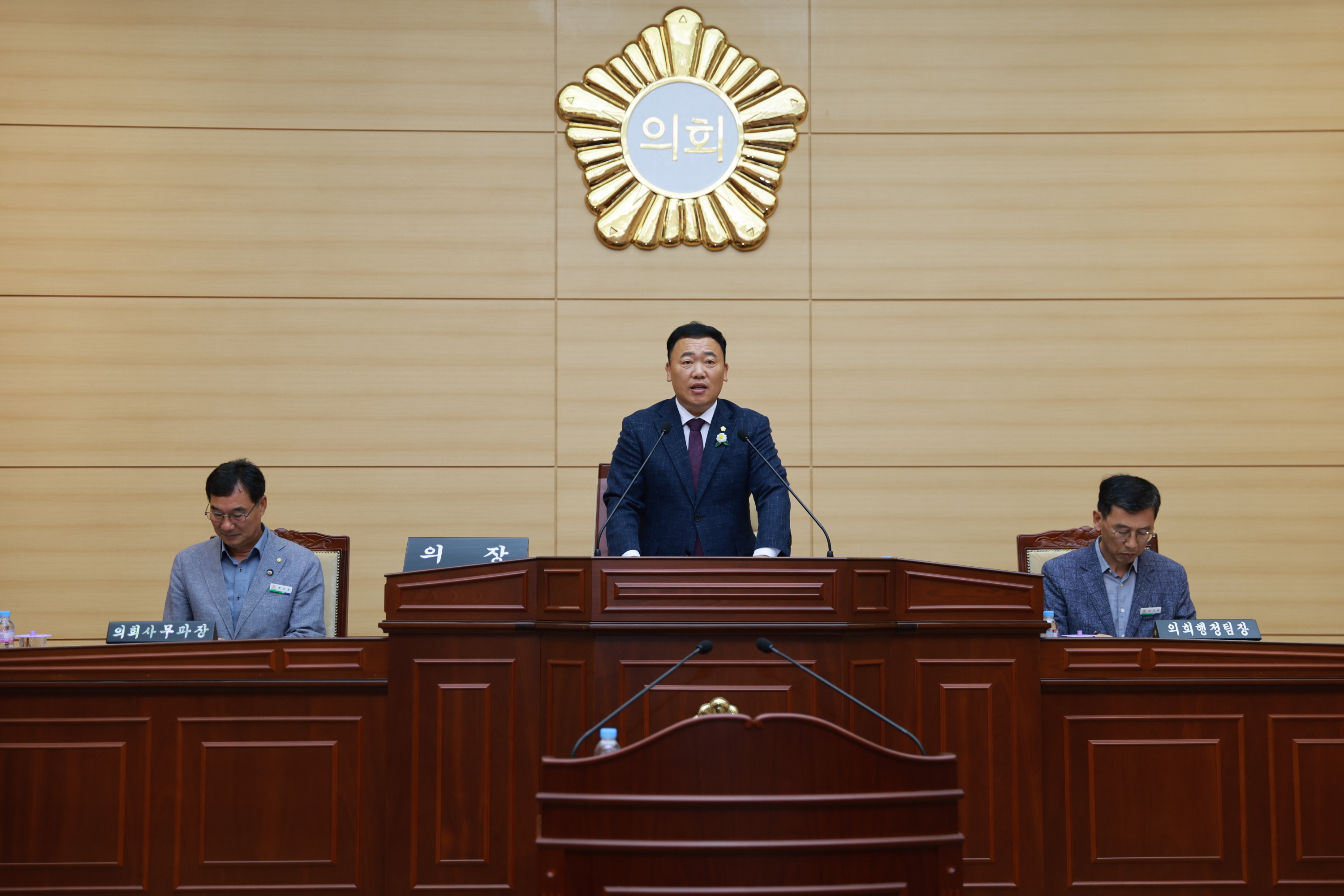 제296회 보성군의회 임시회 5