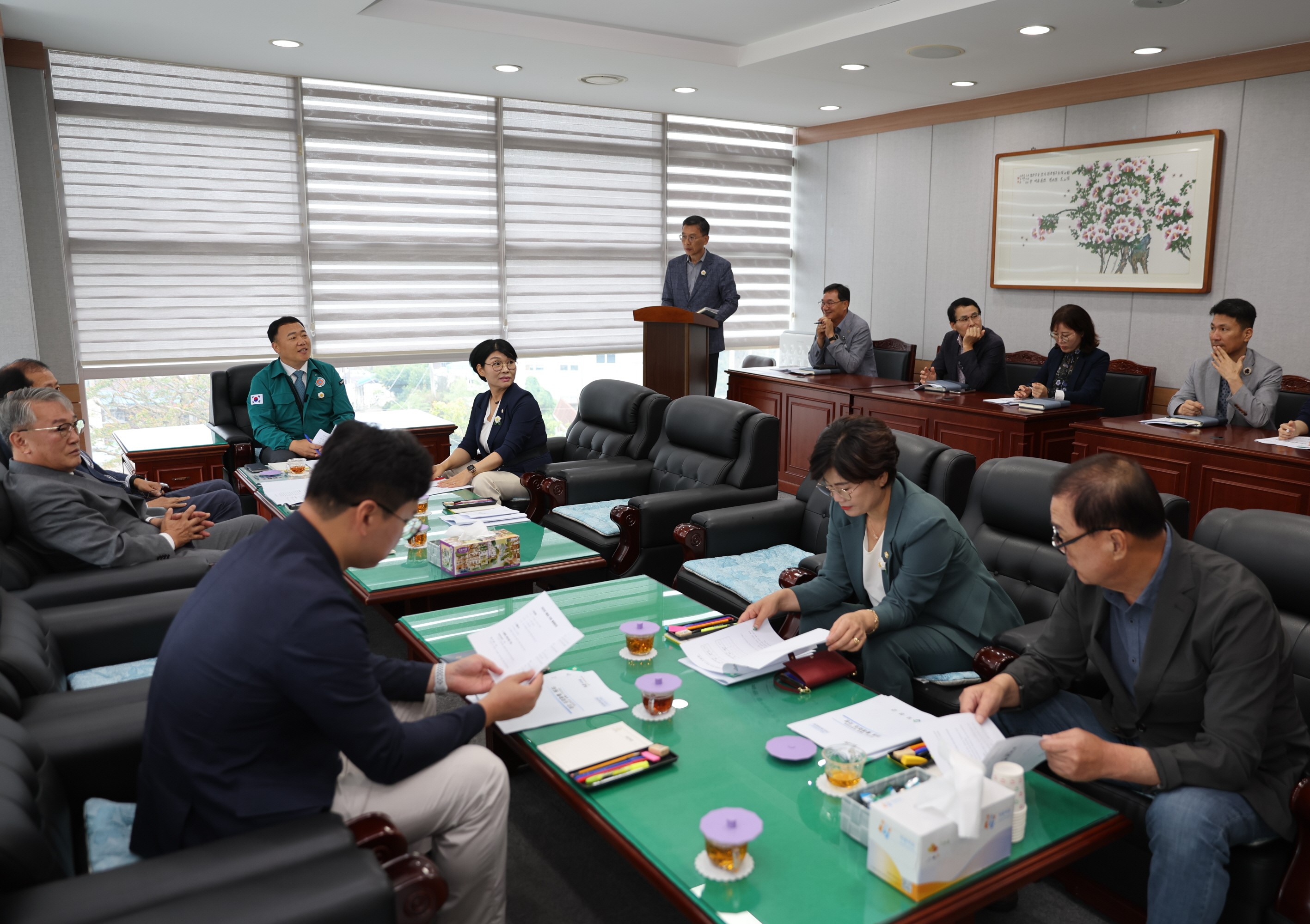 9월중 의원 월례회의