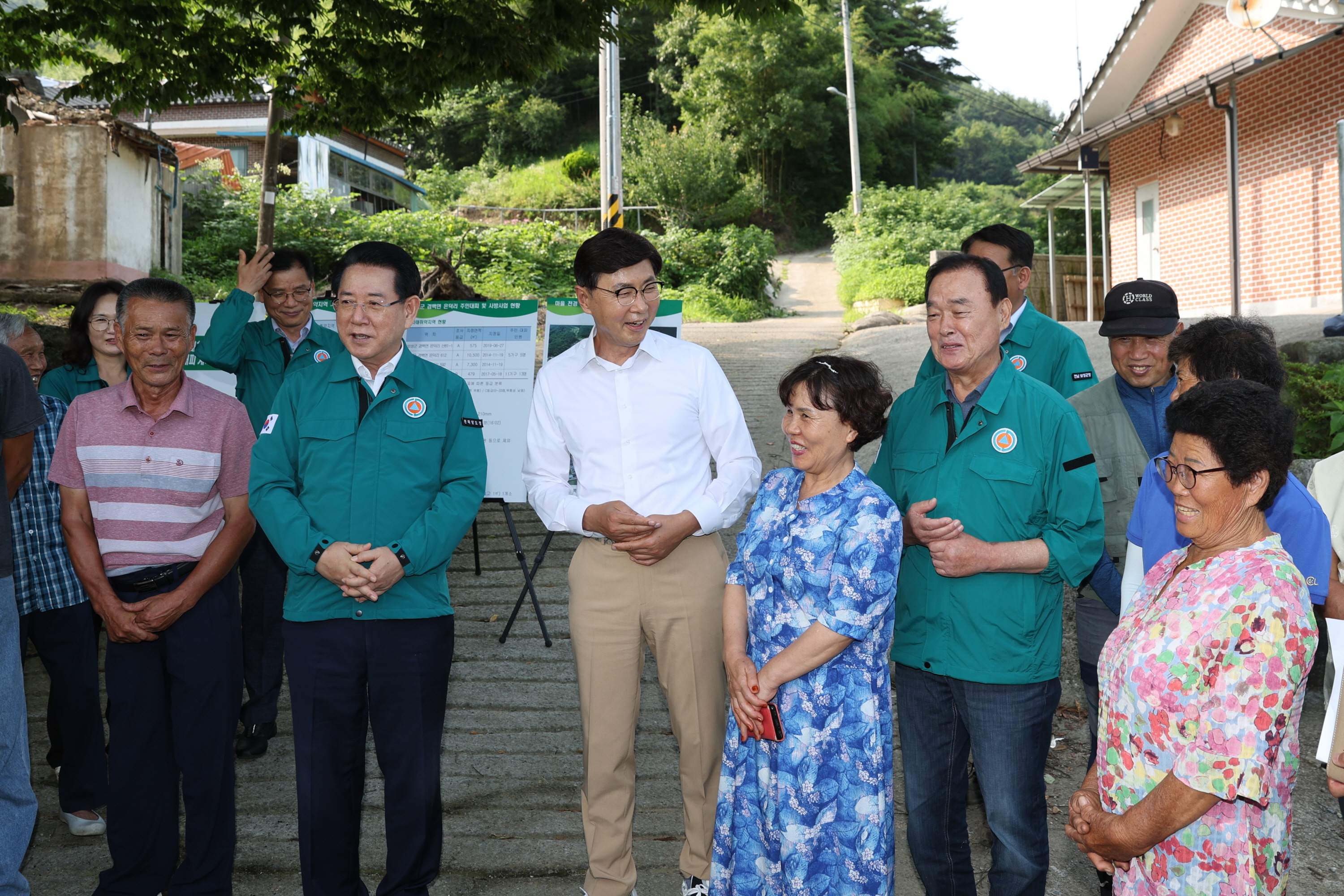 집중호우 대비 산사태 취약지역 점검 3