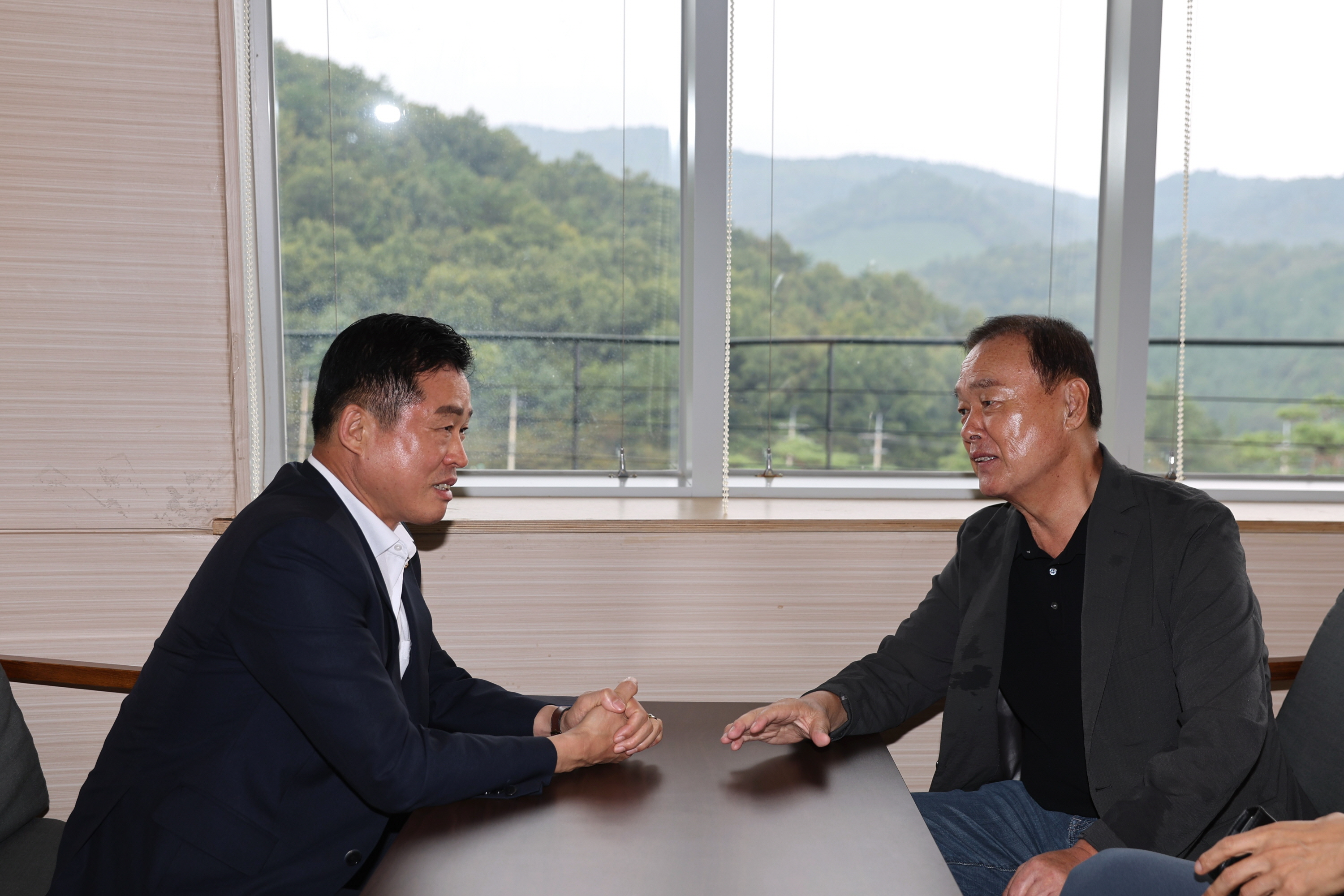 노원구의회의장 우리군 방문