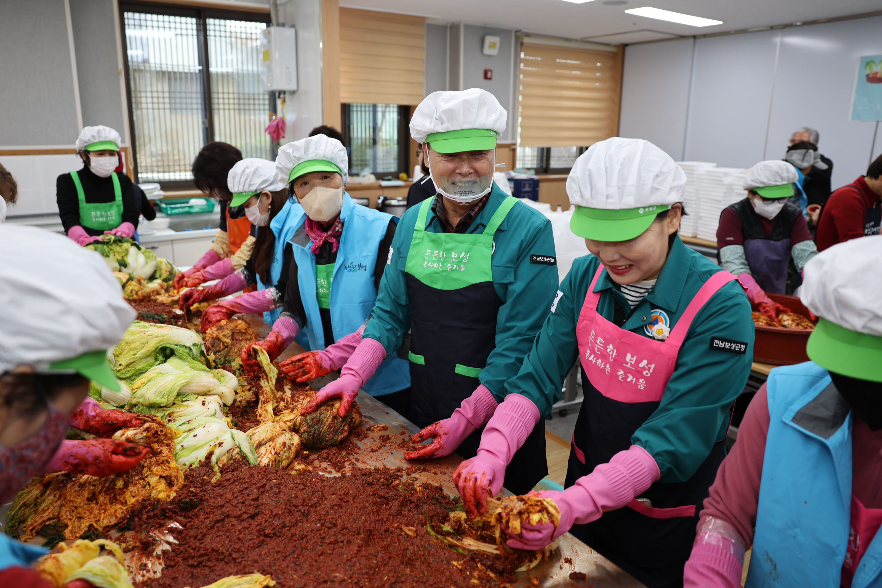 2024년 사랑 가득 김장김치 나눔 봉사