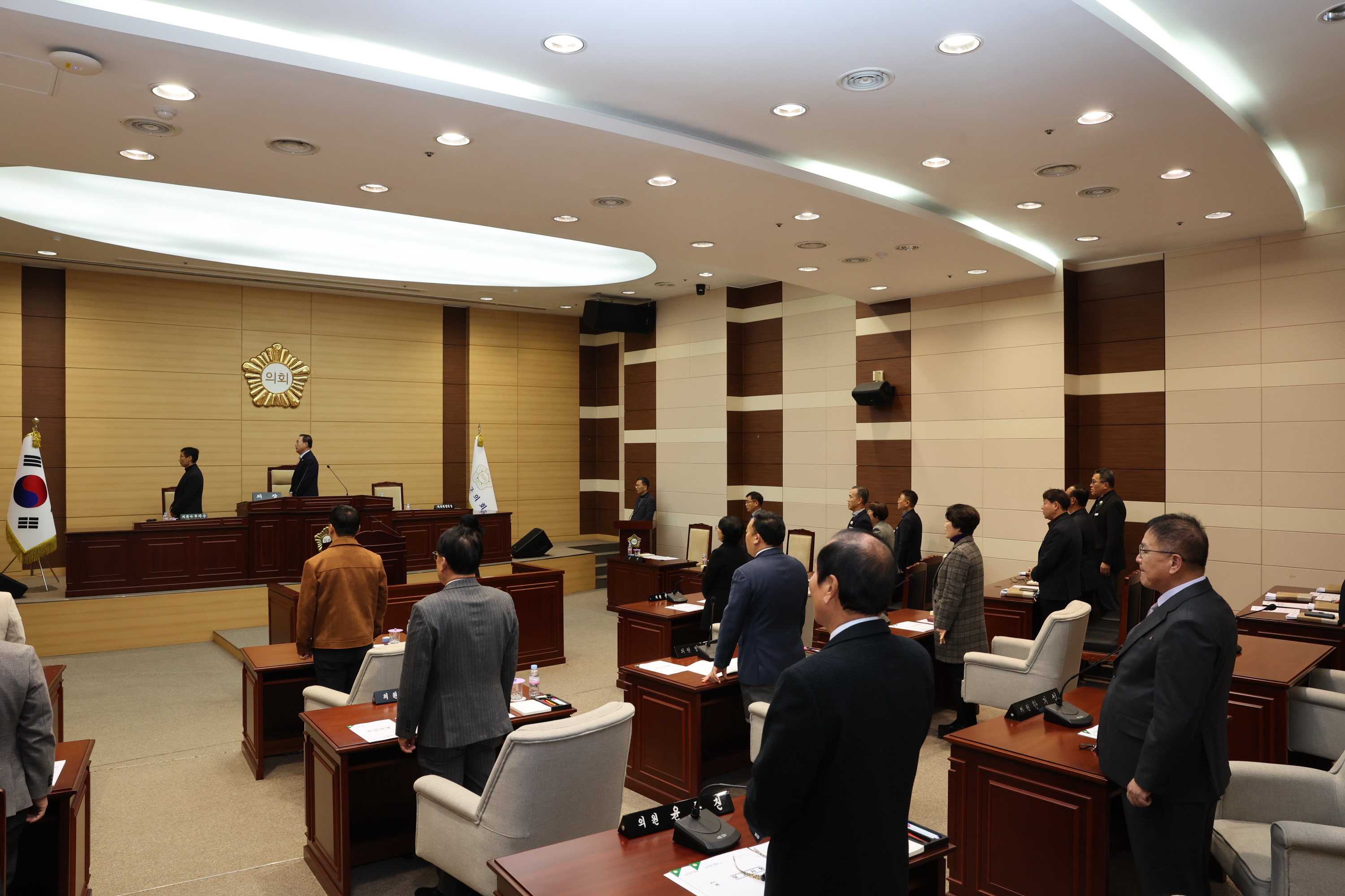 제307회 보성군의회 임시회 사진