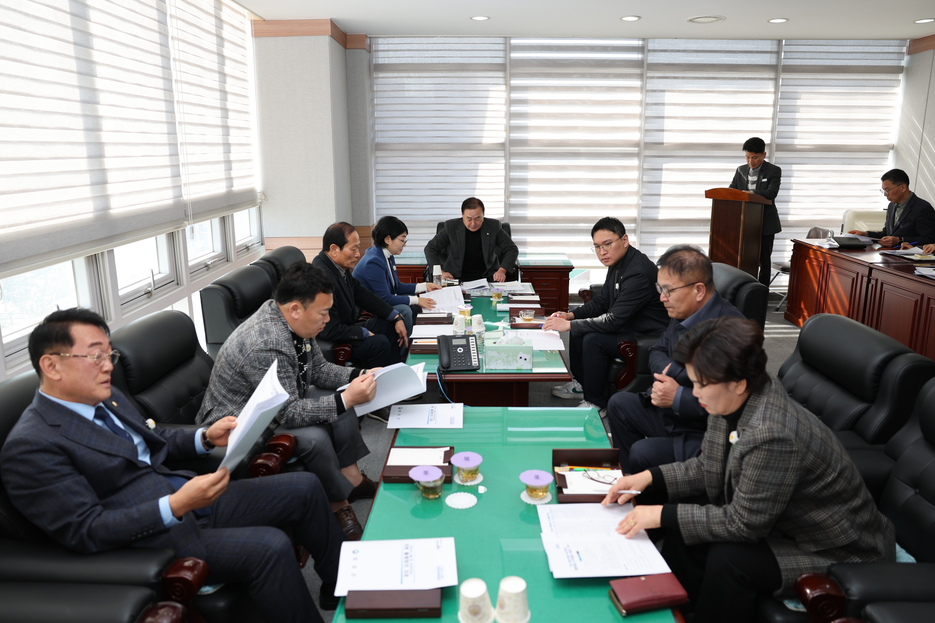 2월중 의원 월례회의 2