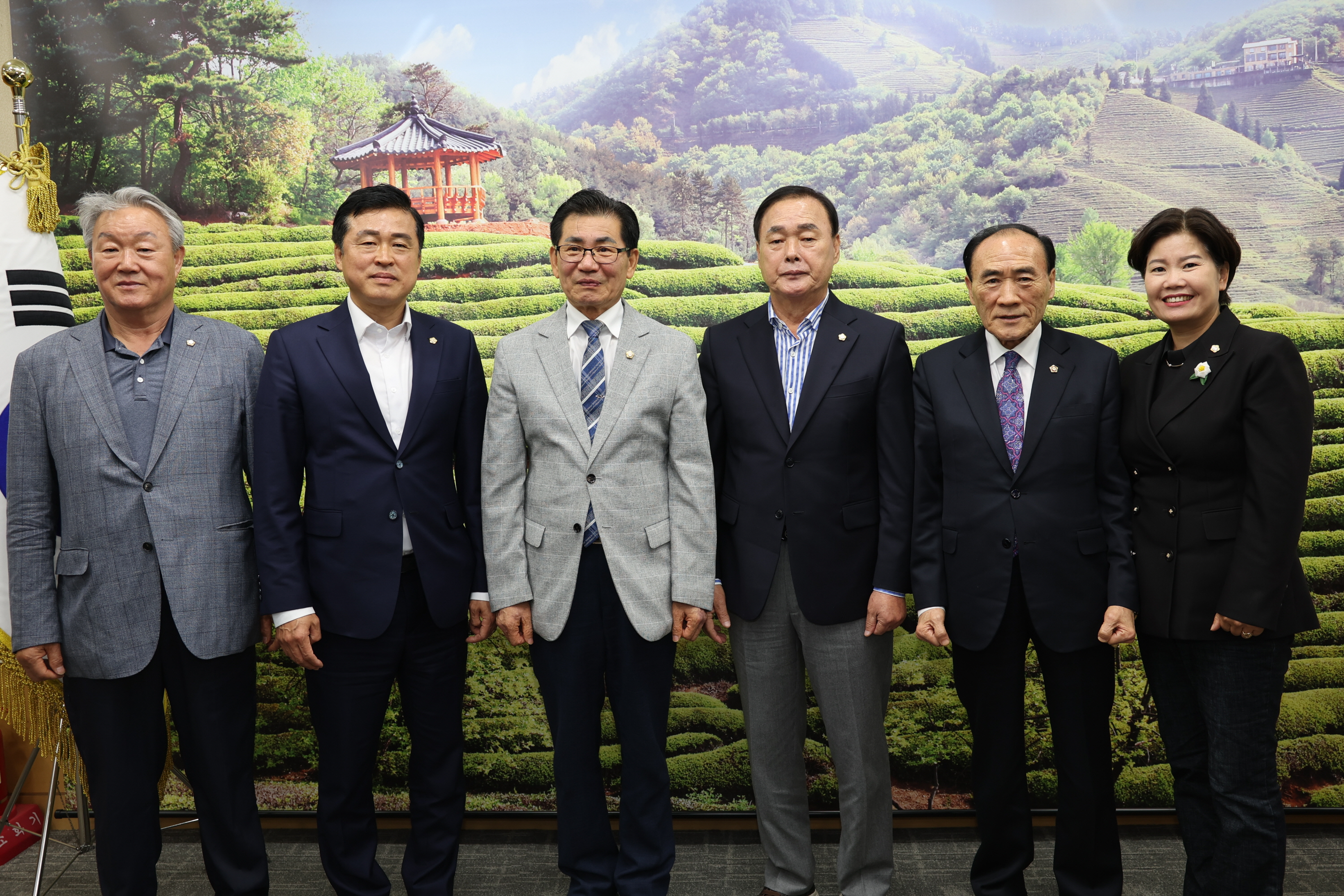 서울시 자매자치단체 의장단 우리군 방문 - 의장실 2