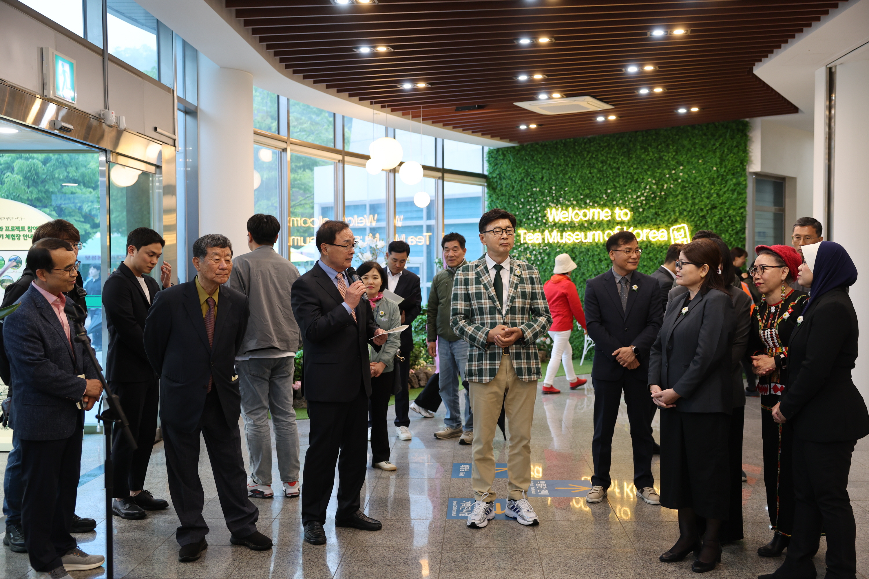 말레이시아 차문화 교류전 오픈식 및 차 만들기 체험 2