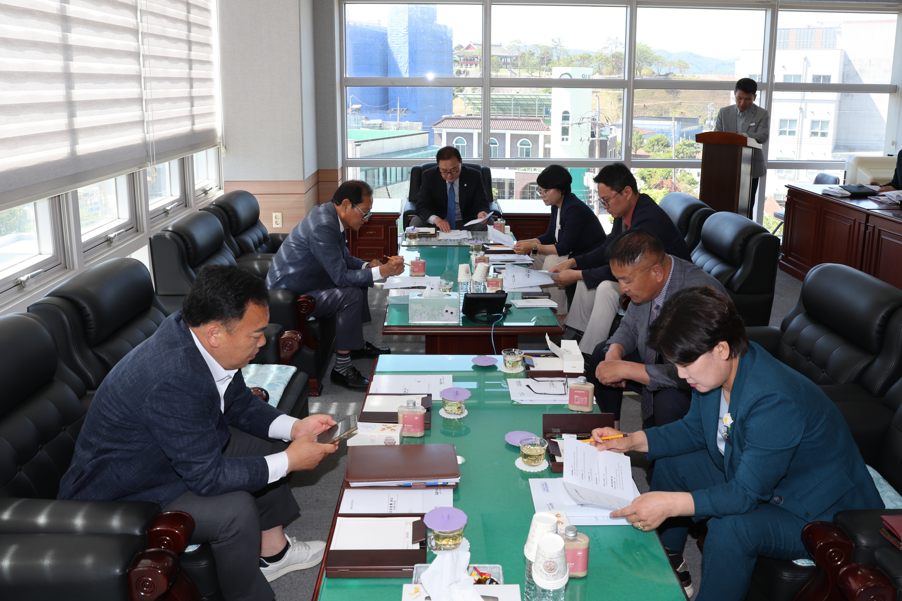 6월중 의원 월례회의