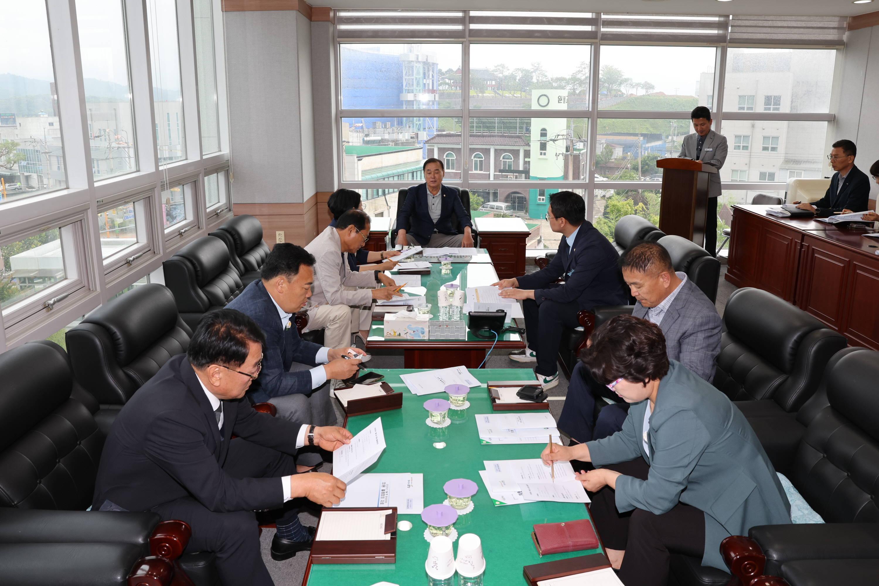 보성군 사회단체협의회 간담회 및 7월 중 의원 월례회의