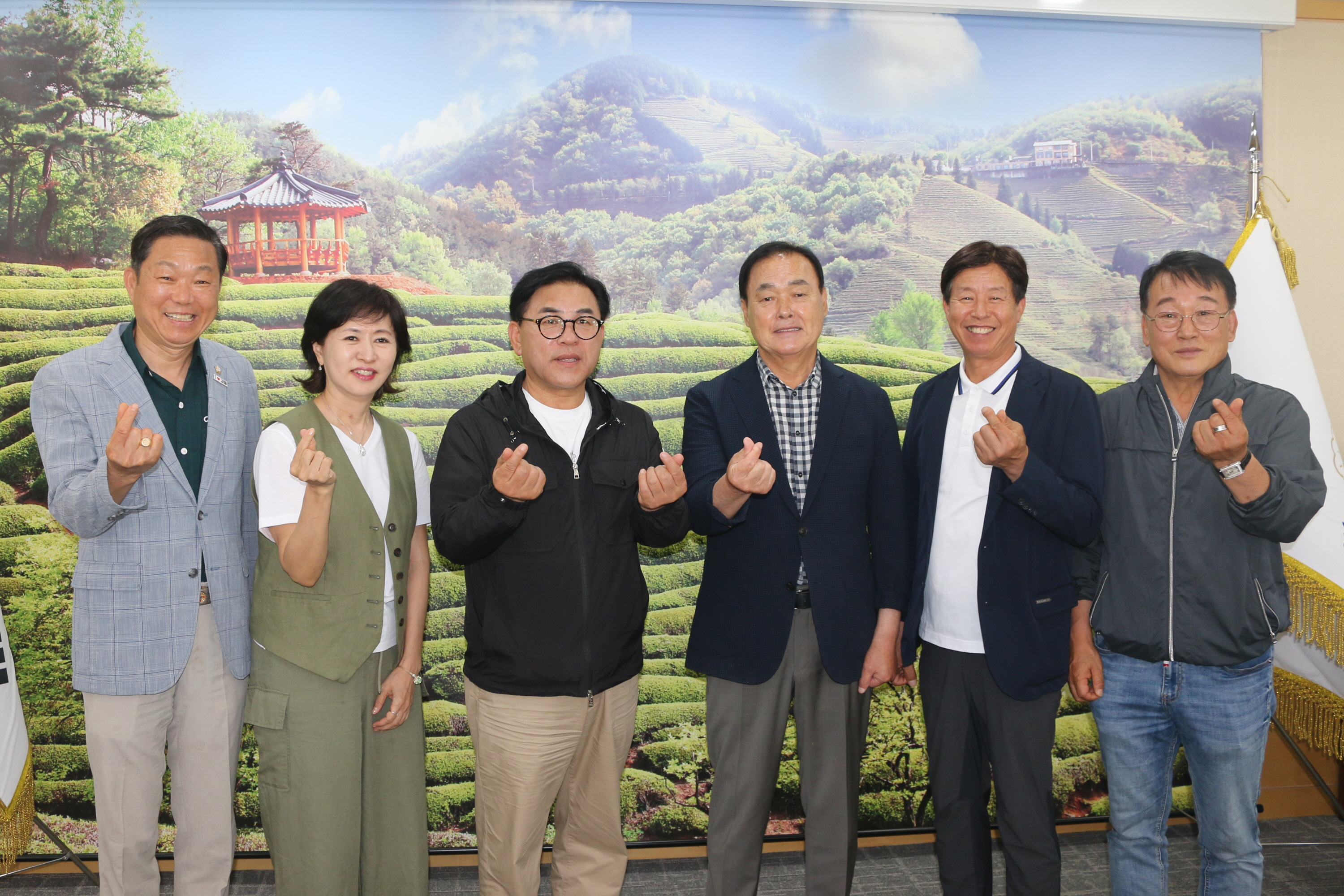 강동구의회 보성군 방문